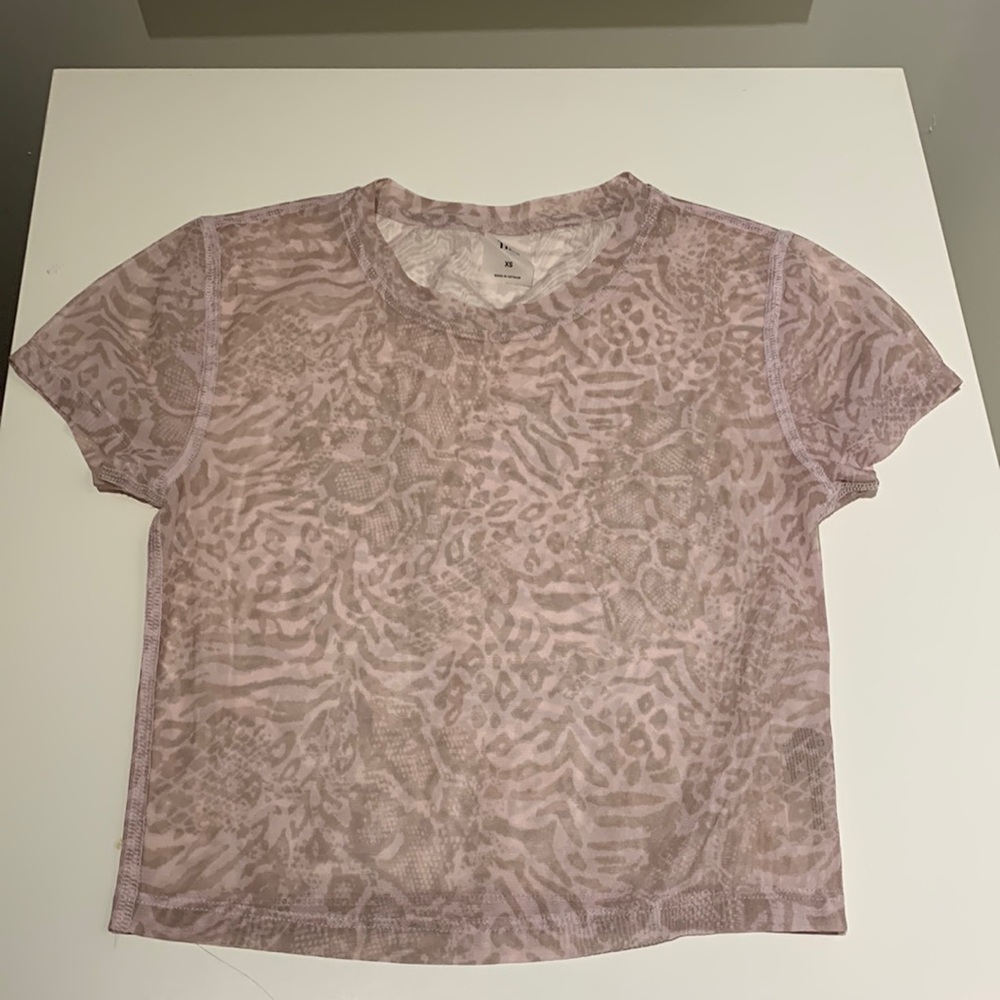 TNA sheer tshirt